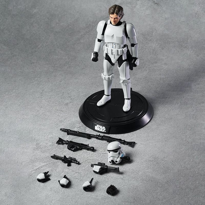 Blokees Star Wars Han Solo in Stormtrooper Disguise Version Model Kit Figure