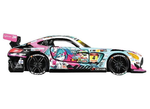 Load image into Gallery viewer, Takara Tomy Tomica Premium Racing Good Smile Hatsune Miku AMG 2025 Ver. Model
