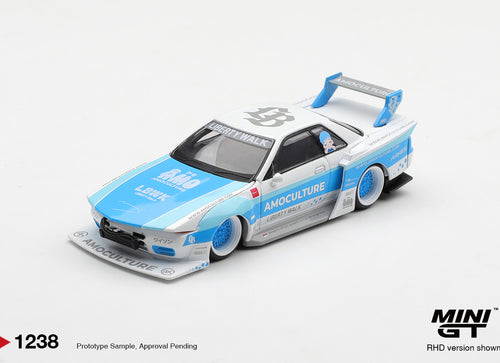 Load image into Gallery viewer, (Pre-order) Mini GT #1238 Nissan Skyline GT-R (R32) LBWK Kaido Work AMOCULTURE
