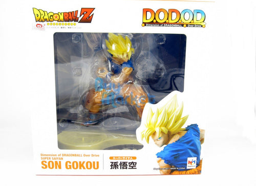 Load image into Gallery viewer, MegaHouse Dimension of Dragonball Z Overdrive: Super Saiyan Son Goku Figure DOD
