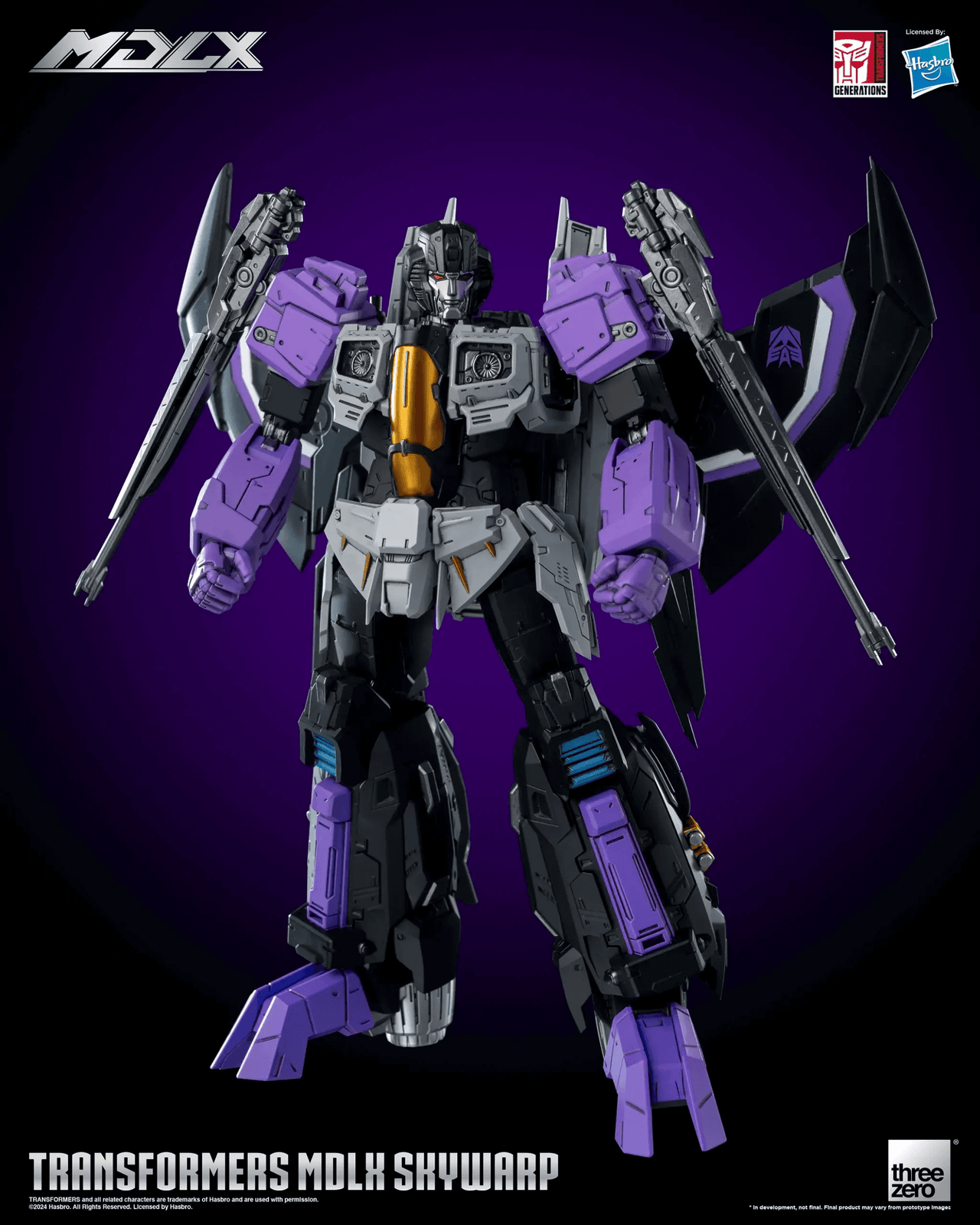 Threezero Transformers MDLX Action Figure Skywarp 20 CM