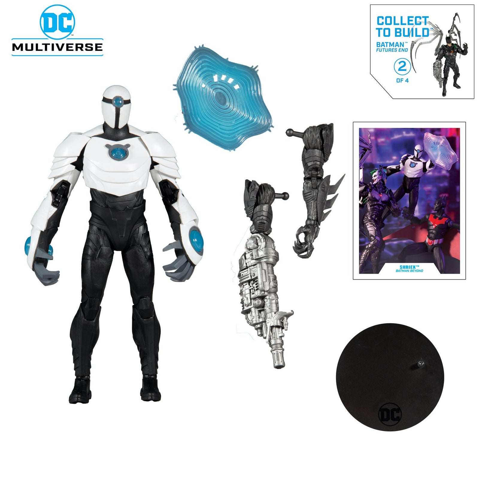 McFarlane Toy DC Multiverse Batman: Futures End Build A (shriek) Figure