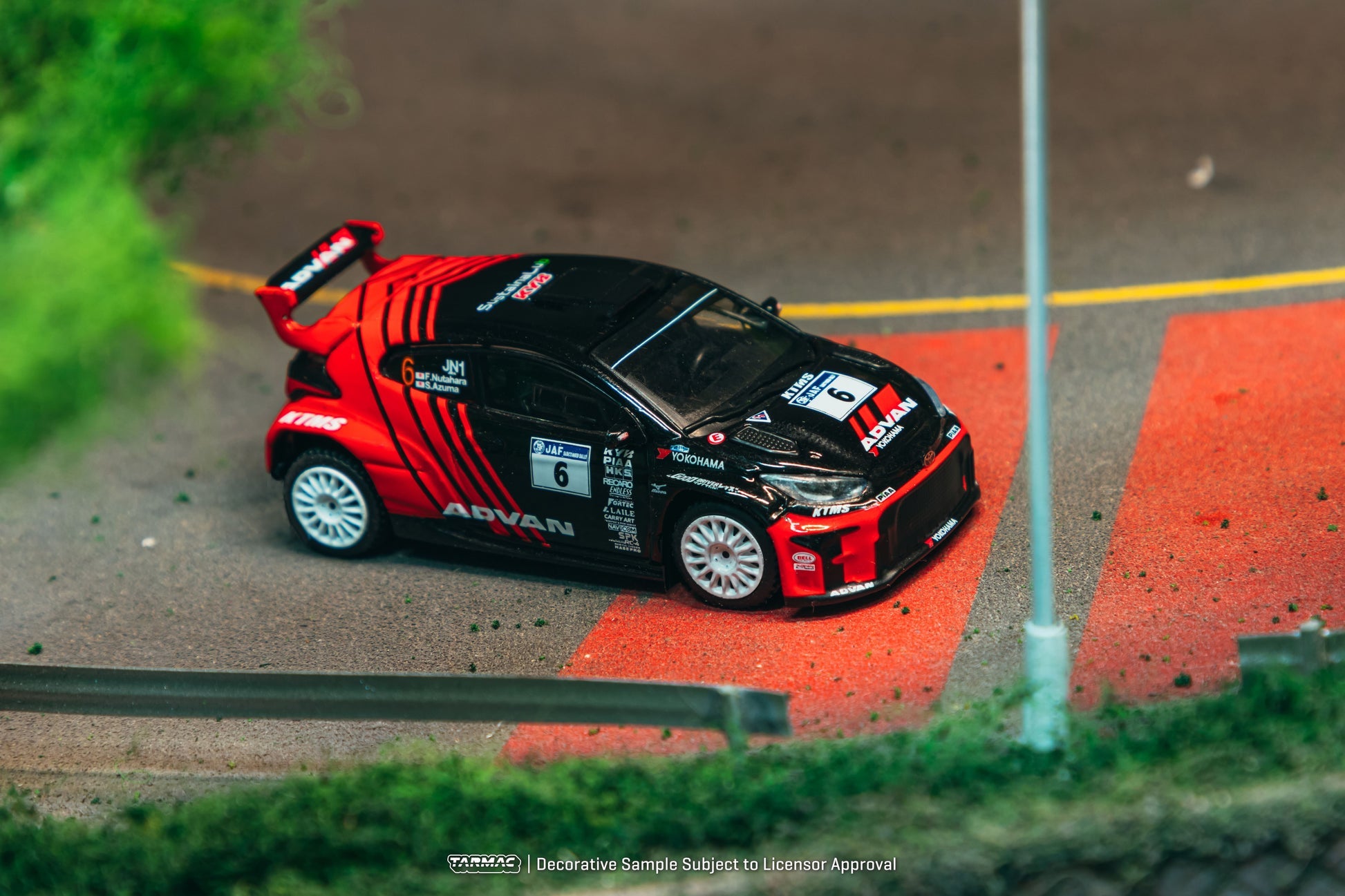 (Pre-order) Tarmac Works 1/64 Toyota GR Yaris Rally2 Japanese Rally Championship