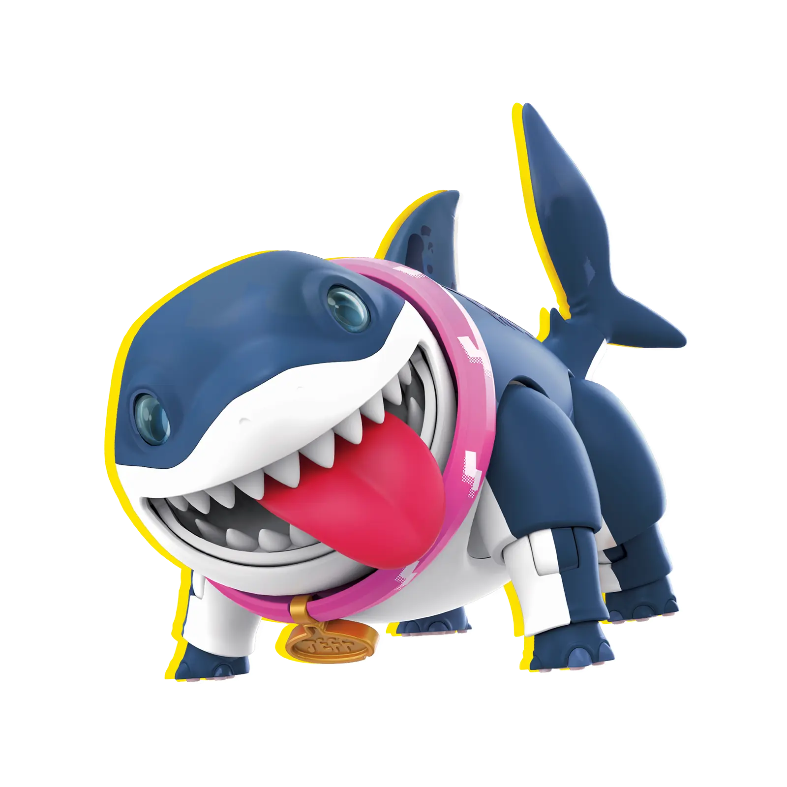 Blokees Marvel Rivals Champion Class Jeff The Land Shark Model Kit Action Figure