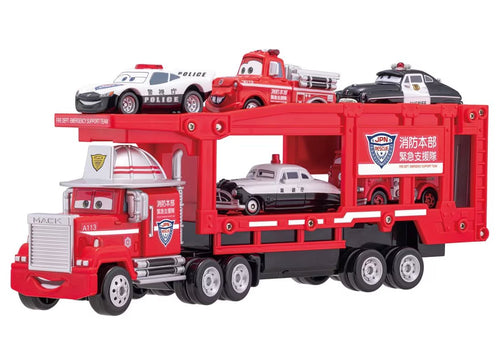 Load image into Gallery viewer, Takara Tomy Disney Pixar Cars Tomica Rescue Carrier Car Mack 2024 (NO MINI CAR)
