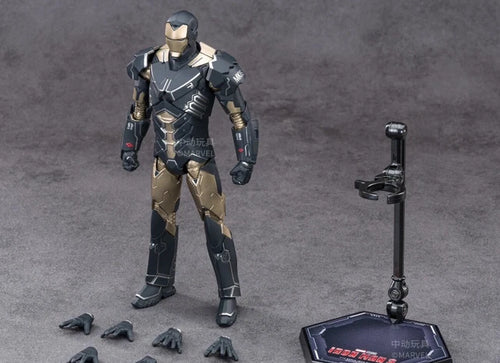Load image into Gallery viewer, ZD Toys Marvel Avengers 1/10 Iron Man MK15 Action Figure Set
