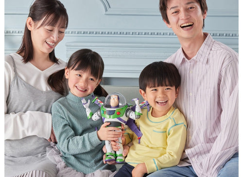 Load image into Gallery viewer, Takara Tomy Toy Story 5 Real-Size Talking Figure High-Tech Ver. Buzz Lightyear
