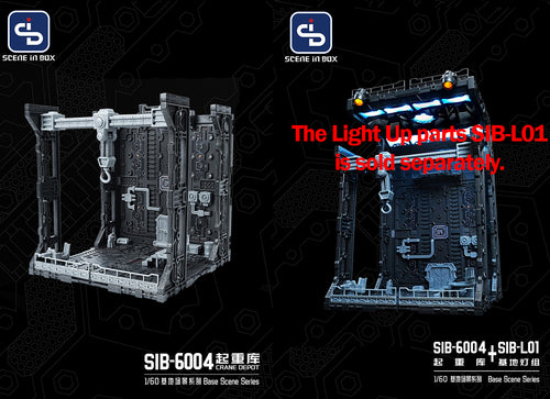 Load image into Gallery viewer, SCENE IN BOX SIB-6004 Crane Dock Diorama for Action Figures
