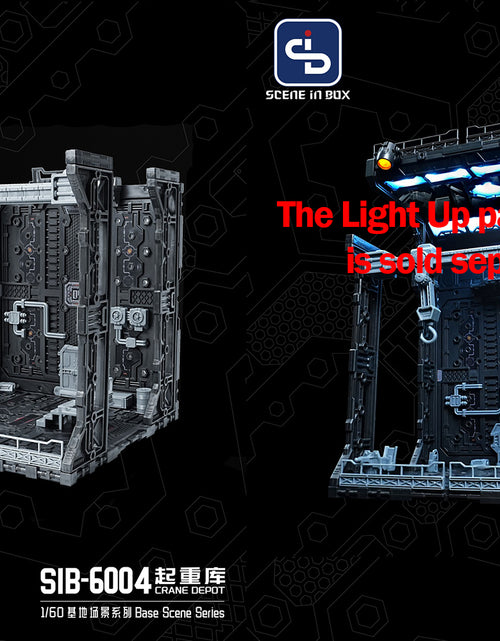 Load image into Gallery viewer, SCENE IN BOX SIB-6004 Crane Dock Diorama for Action Figures
