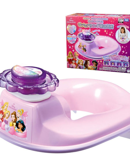 Takara Tomy Disney - Sparkling Sound Auxiliary Toilet Seat Disney Princess