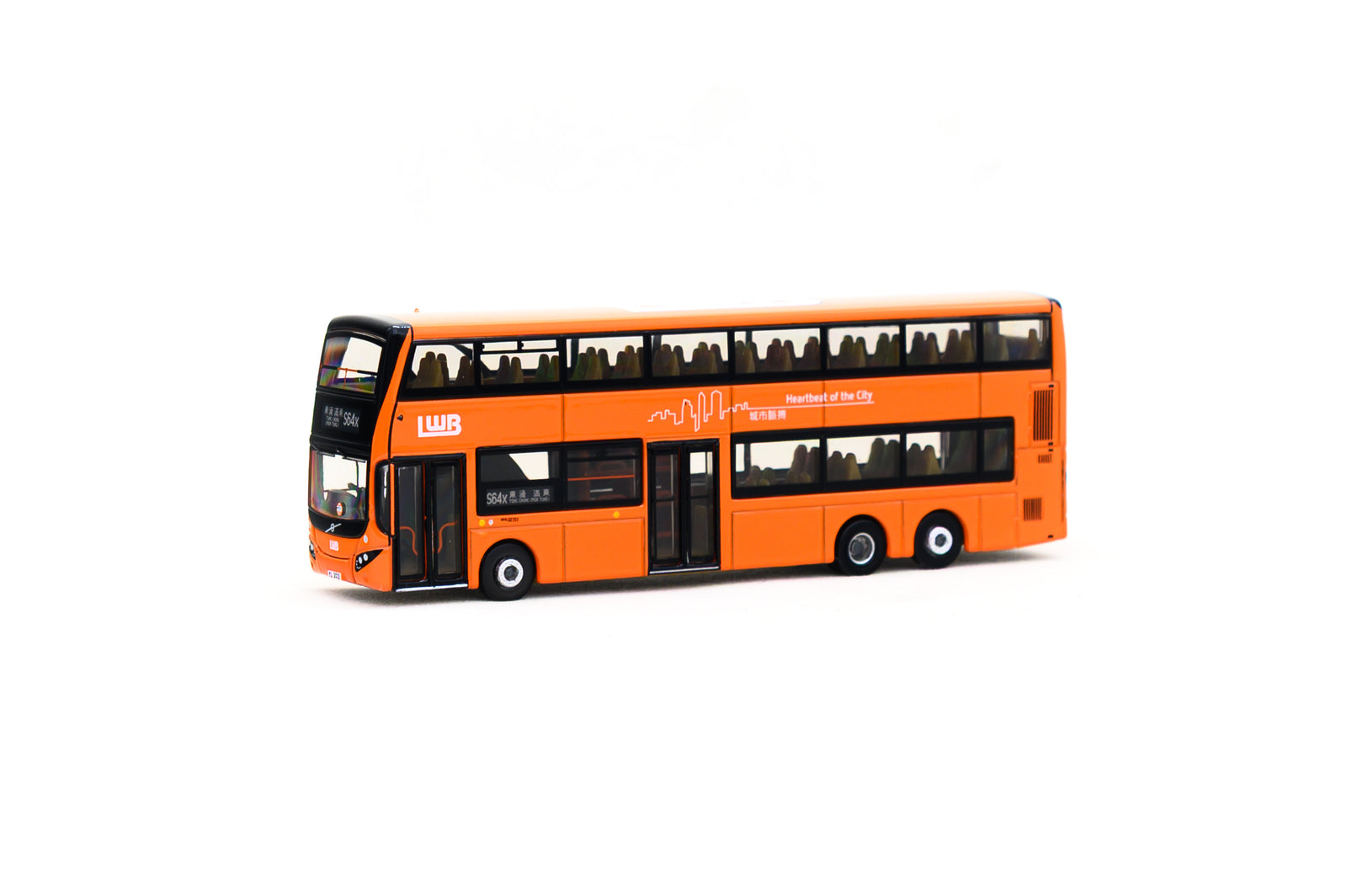 Tiny City KMB16 Die-cast Model Car - KMB VOLVO B8L MCV 12.8M (S64X)