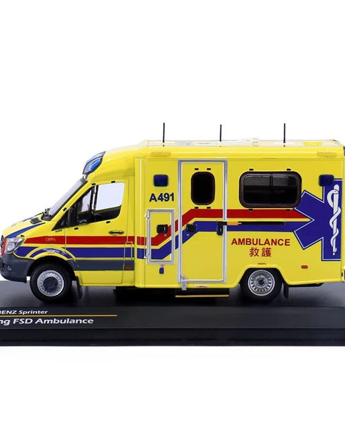 Load image into Gallery viewer, Tiny City Hobby 1/43 MERCEDES-BENZ Sprinter FL HKFSD Ambulance (A491) Model Car
