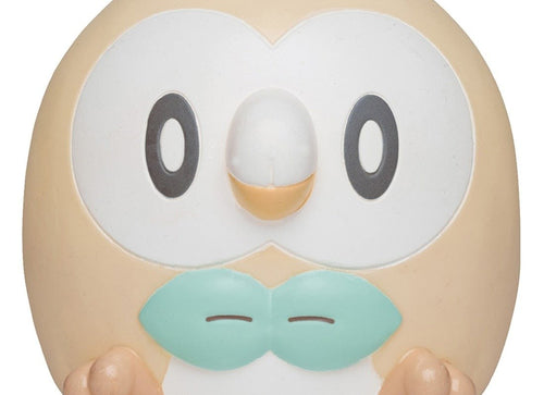 Load image into Gallery viewer, Takara Tomy Pokemon PokePiece Pokepeace Puni Kyun Light Rowlet
