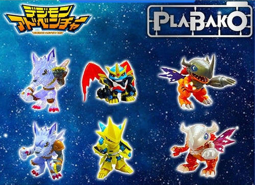 Load image into Gallery viewer, Bandai PLABAKO DIGIMON ADVENTURE VOL.2 Figure (Full set of 8)
