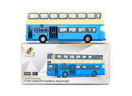 Load image into Gallery viewer, Tiny City BUS03 Die-cast Model Car - CMB DAIMLER Fleetline Alexander (26) Bus
