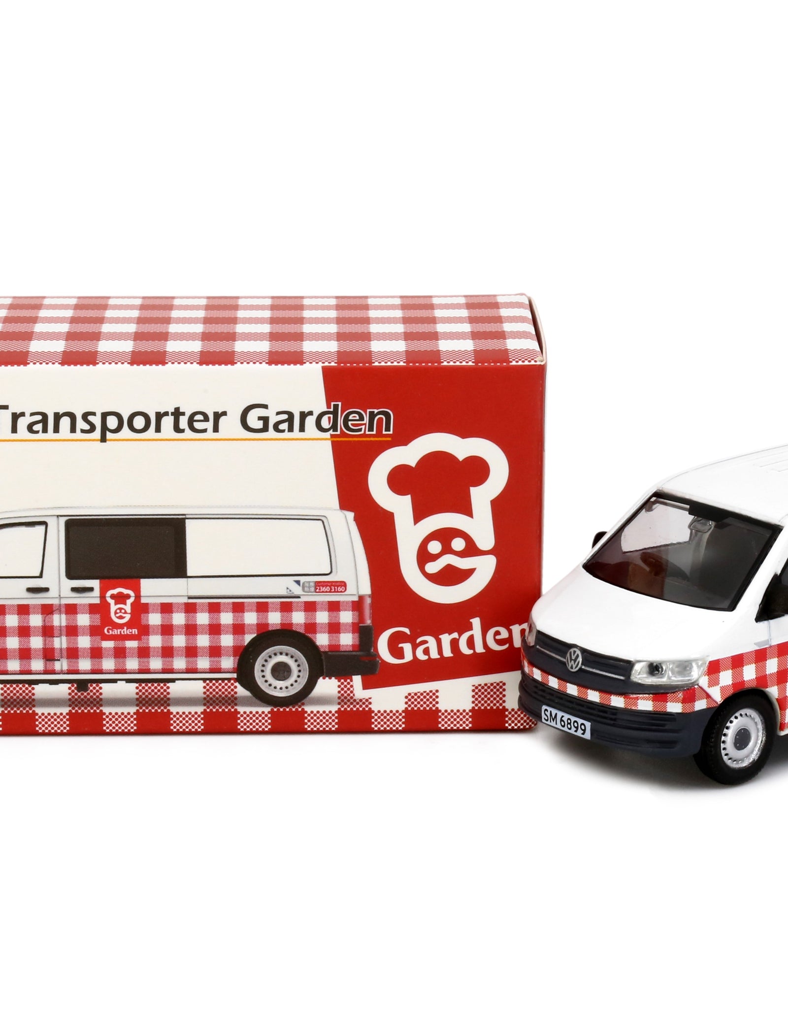 Tiny City Die-cast Model Car - Volkswagen T6 Transporter Garden