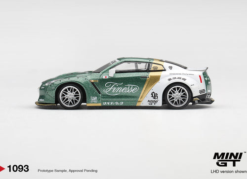 Load image into Gallery viewer, (Pre-order) Mini GT #1093 LB Nissan GT-R (R35) Type 1 Ducktail Auto Finesse LHD
