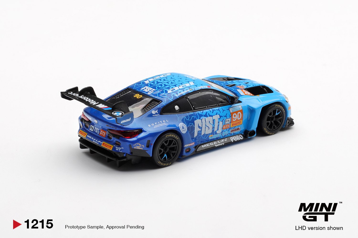 (Pre-order) MINI GT #1215 BMW M4 GT3 EVO #90 FIST Team AAI  2025 China GT LHD