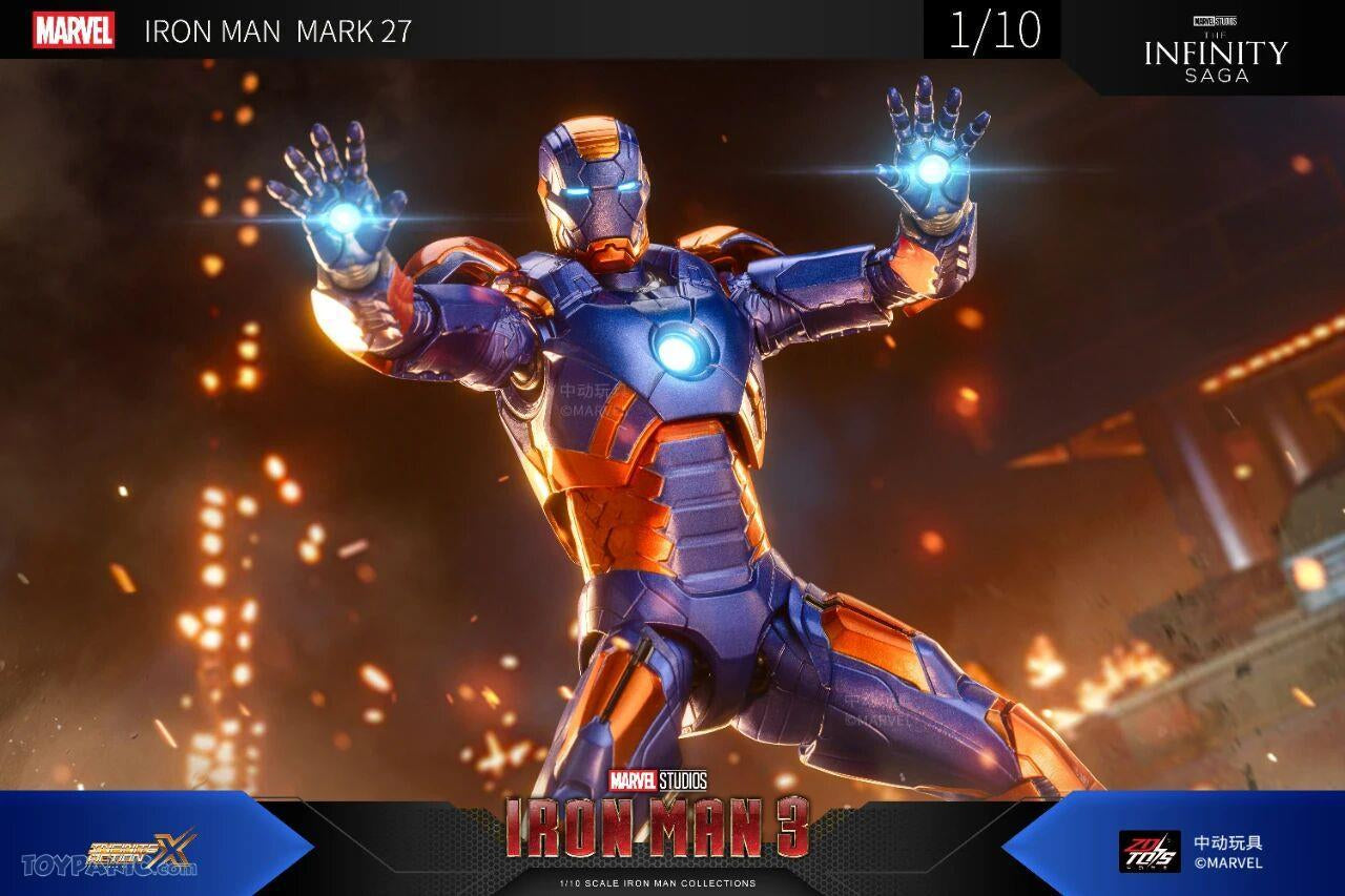 ZD Toys Marvel Avengers 1/10 Iron Man MK27 Action Figure