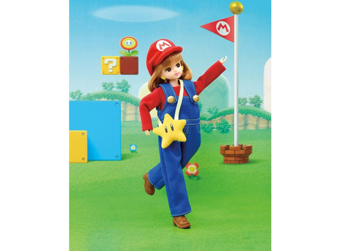 Load image into Gallery viewer, Takara Tomy Licca Super Mario Princess Mario Style (Licca-chan) Doll

