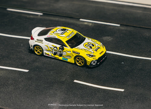 Load image into Gallery viewer, Tarmac Works 1:64 Toyota GR86 MOONEYES Diecast Model Car
