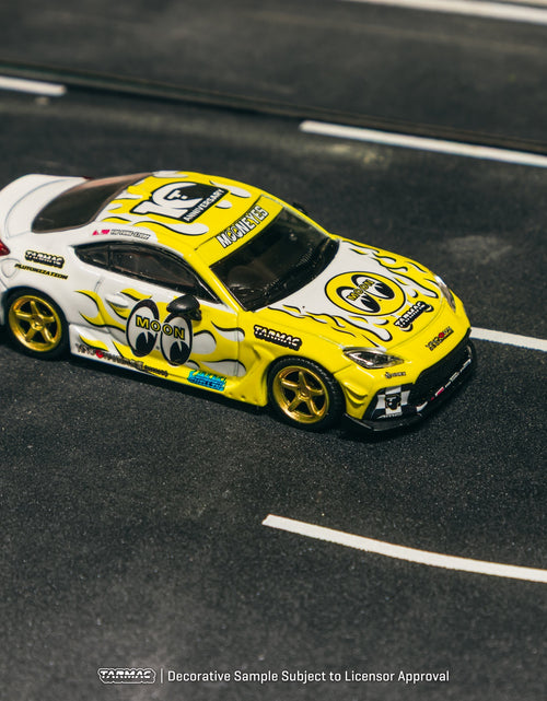Load image into Gallery viewer, Tarmac Works 1:64 Toyota GR86 MOONEYES Diecast Model Car
