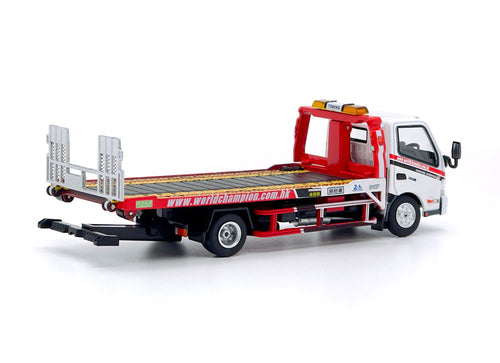 Load image into Gallery viewer, Tiny 1/64 HINO 300 World Champion Tow Truck City Diecast Scale Model Car
