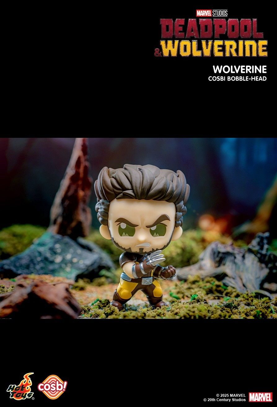 Hot Toys Marvel Deadpool & Wolverine Cosbi Bobble-Head Collection 2 (set of 8)