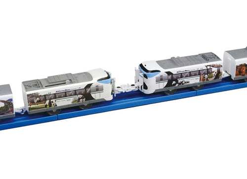 Load image into Gallery viewer, Takara Tomy Plarail S-24 Series 287 Panda Kuroshio connected gimmick Toy Train

