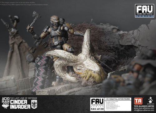 Load image into Gallery viewer, Acid Rain x Toy Alliance FAV-A130 Cinder Invader Cinder Invader 1/18 Figure
