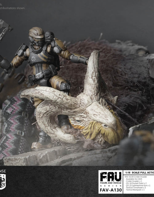 Load image into Gallery viewer, Acid Rain x Toy Alliance FAV-A130 Cinder Invader Cinder Invader 1/18 Figure
