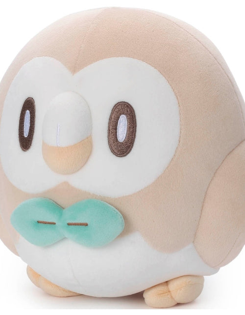 Load image into Gallery viewer, Takara Tomy Arts Pokemon PokePiece Mocchi Mocchi Style Plush Toy Rowlet
