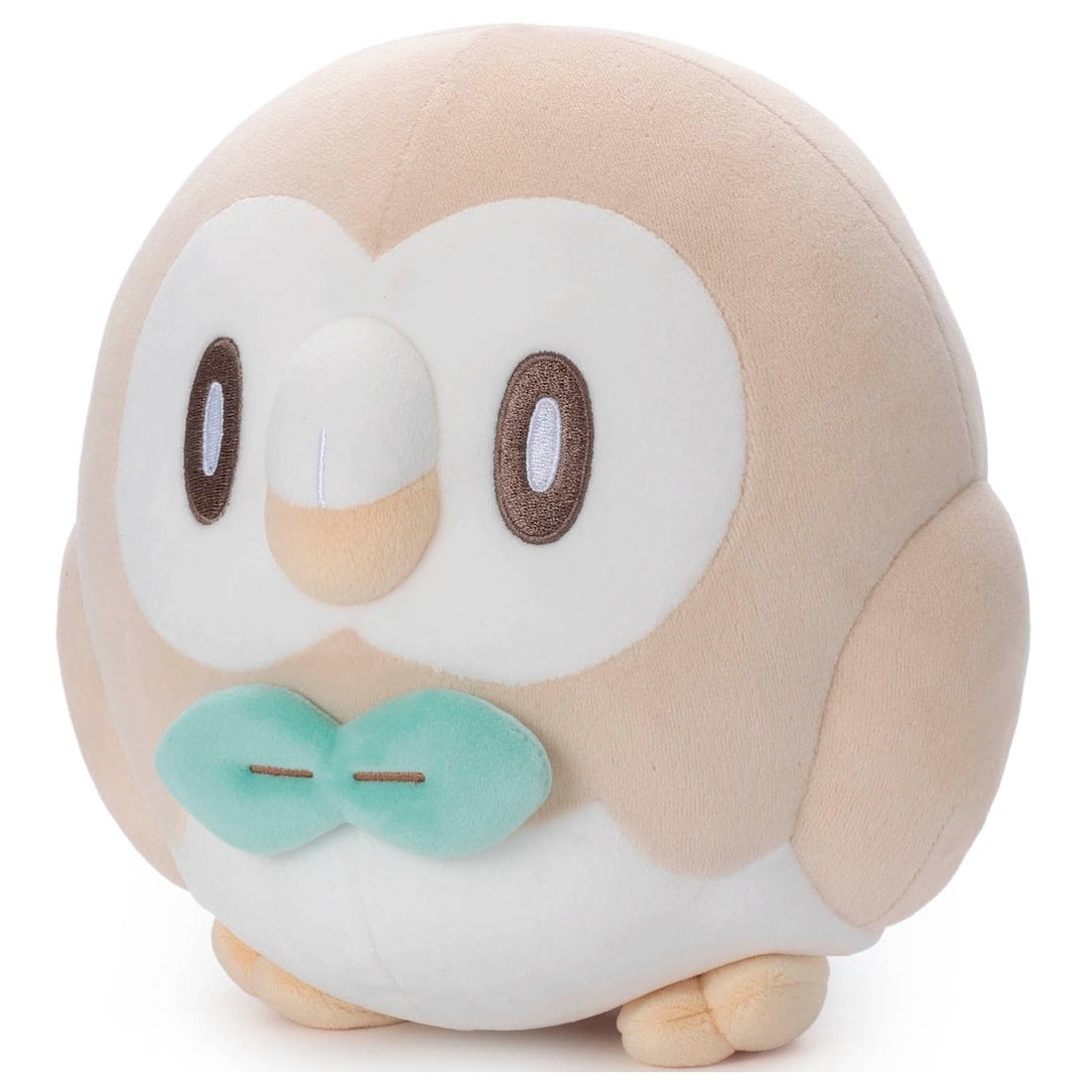 Takara Tomy Arts Pokemon PokePiece Mocchi Mocchi Style Plush Toy Rowlet