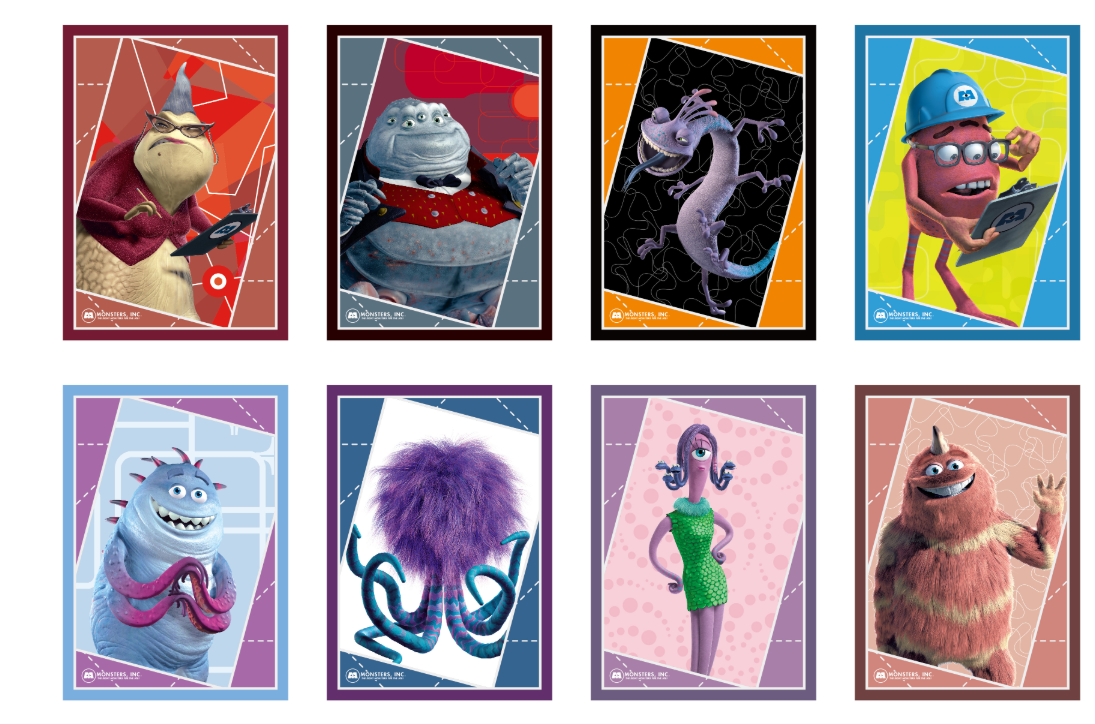 COSMOS Collectible Pixar Series Collectible Card Box Set (20 packs-80 cards SET)