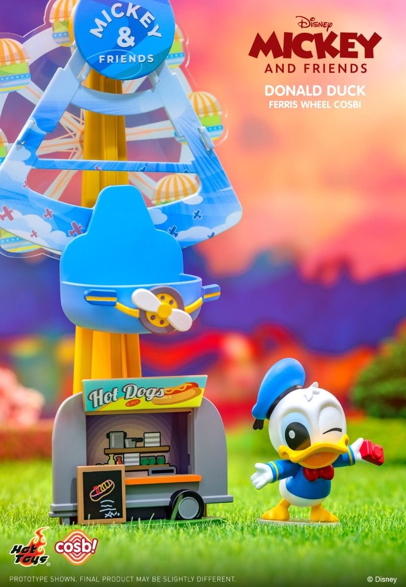 Hot Toys Disney Mickey & Friends Ferris Wheel Cosbi Collection Full Set of 6