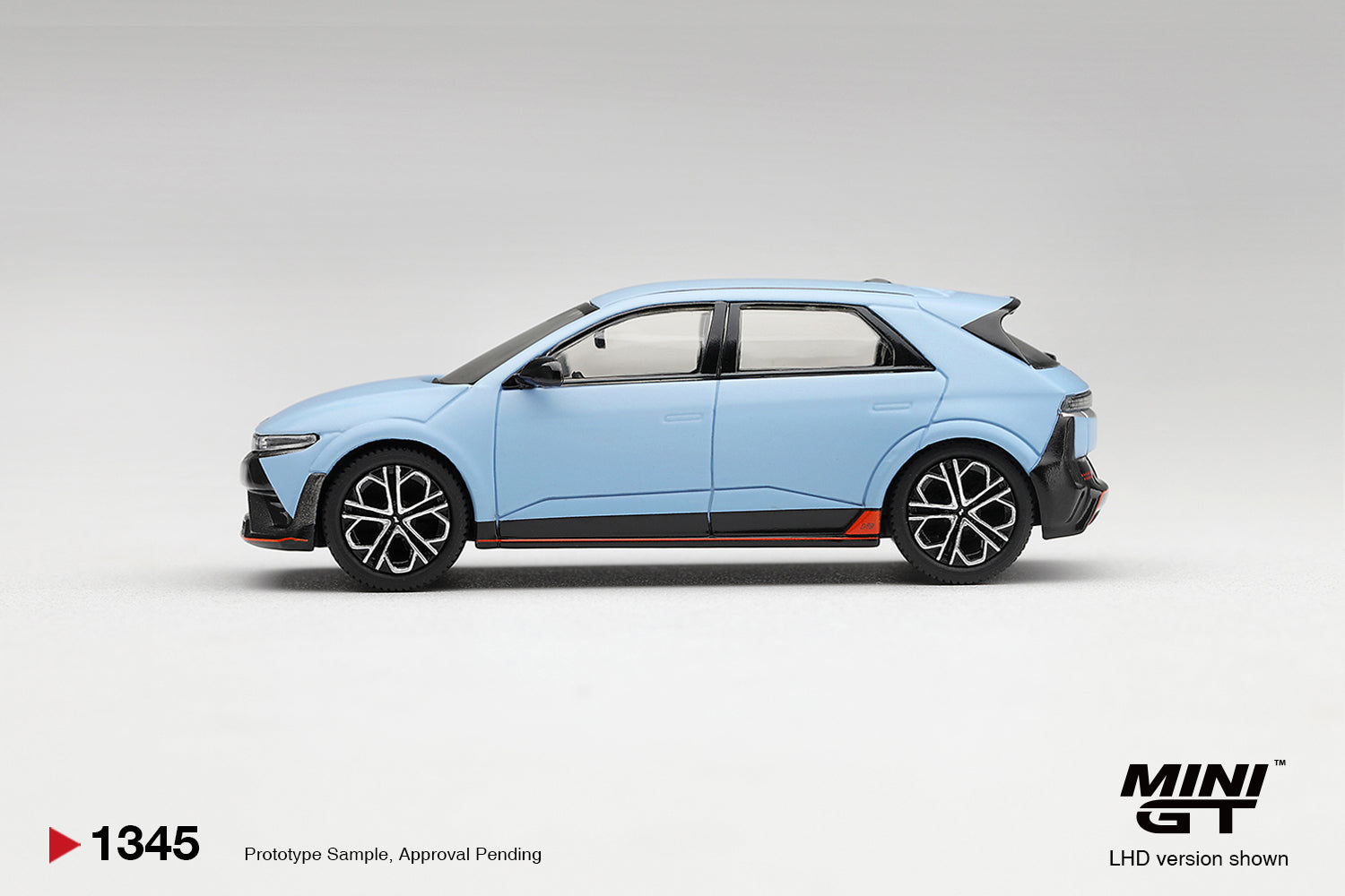 (Pre-order) Mini GT #1345 Hyundai Ioniq 5 N Performance Blue Matt LHD