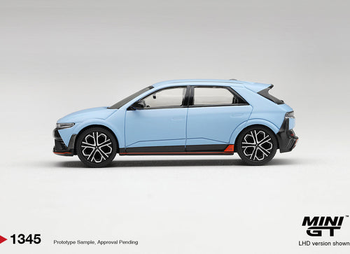 Load image into Gallery viewer, (Pre-order) Mini GT #1345 Hyundai Ioniq 5 N Performance Blue Matt LHD
