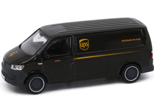 Load image into Gallery viewer, Tiny City 125 1/64 Die-cast Model Car - Volkswagen T6 Transporter UPS

