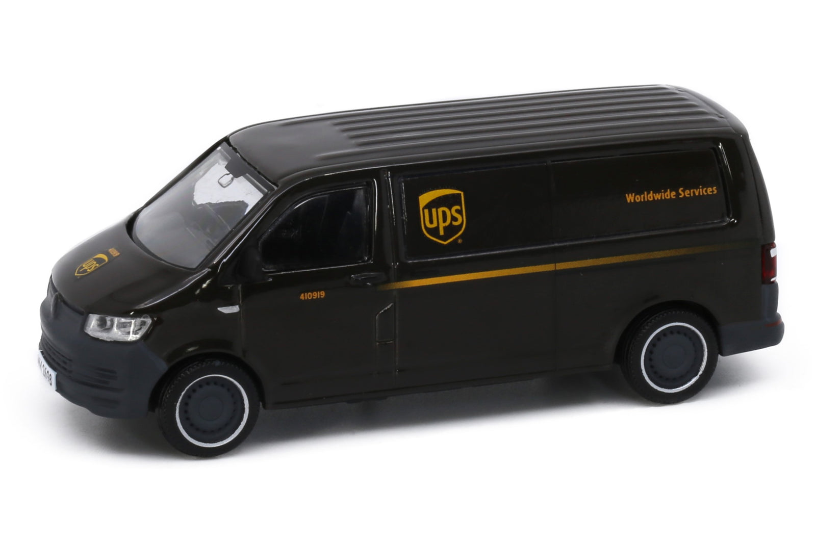 Tiny City 125 1/64 Die-cast Model Car - Volkswagen T6 Transporter UPS