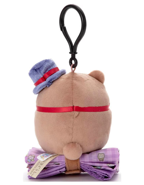 Load image into Gallery viewer, Takara Tomy Sumikko Gurashi Soft Plush Shopping Bag Kuma the Factory Manager
