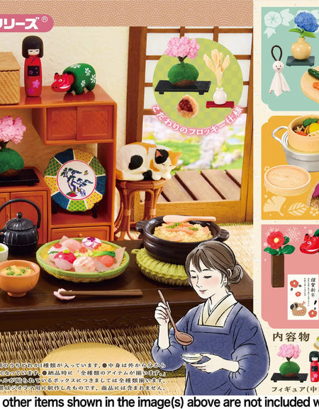 Re-ment Petite Sample Mindful Living in Japan's Season Full set of 8 Collectible