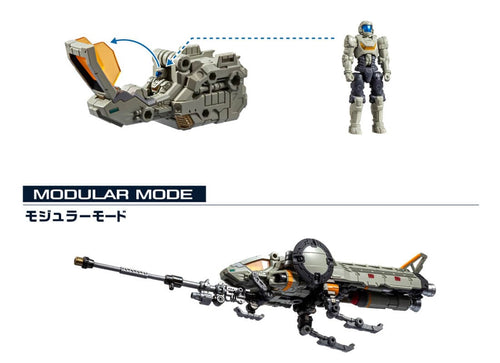 Load image into Gallery viewer, Takara Tomy diaclone tm-37 tactical mover hawk versalter /ou <cosmo squardron >
