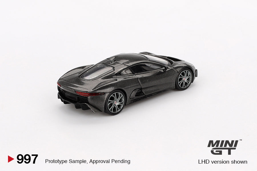Mini GT #997 Jaguar C-X75 Test Car Diecast Model Car