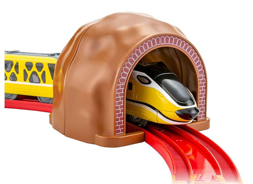 Load image into Gallery viewer, Takara Tomy Plarail Play Set Scenic Color Rail Kit - Autumn Leaves and Railroad
