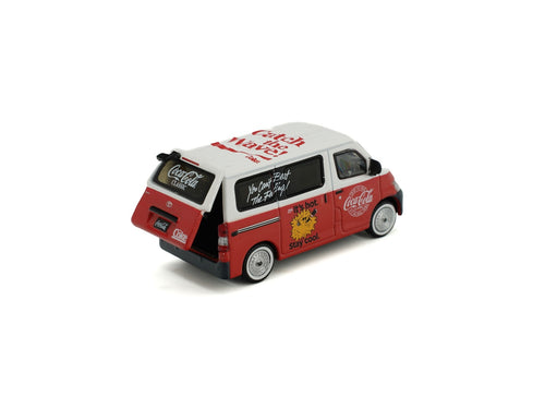 Load image into Gallery viewer, Tiny City Die-cast Model Car 1/64 TOYOTA Townace "COCA COLA" (New Tooling)
