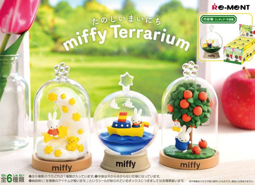 Load image into Gallery viewer, Re-ment Miffy Terrarium Fun Everyday Full set of 6
