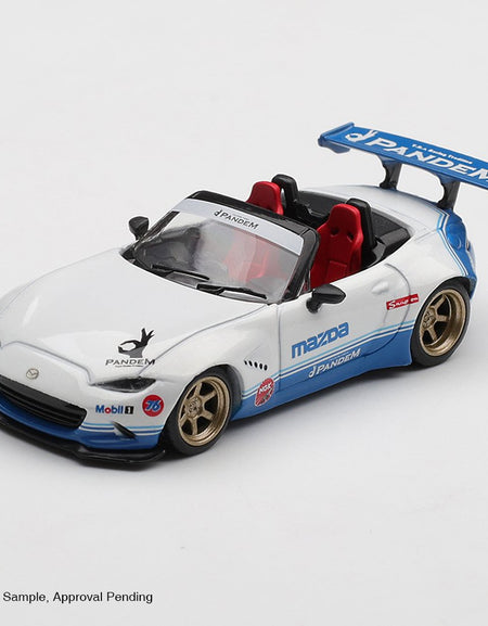 (Pre-order) MINI GT #1222 Mazda Miata MX-5 (ND) Pandem IMSA LHD Diecast Car