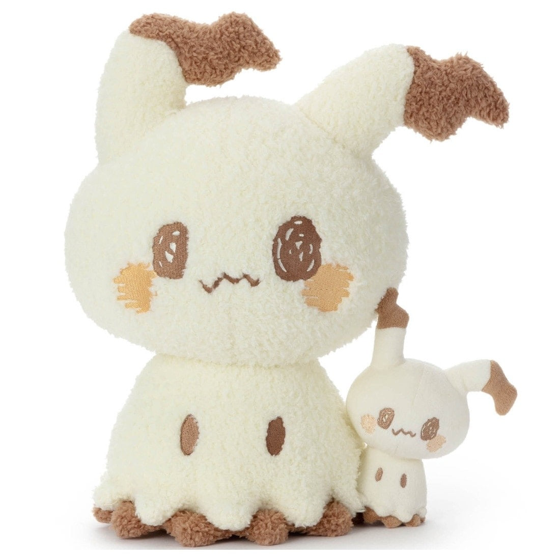 Takara Tomy Pokemon Soft Plush Toy Pokepeace Basic Mimikyu with mini Plush Ver