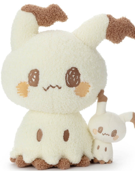 Takara Tomy Pokemon Soft Plush Toy Pokepeace Basic Mimikyu with mini Plush Ver