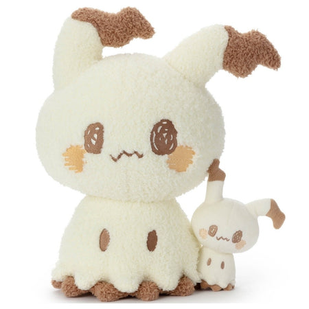 Takara Tomy Pokemon Soft Plush Toy Pokepeace Basic Mimikyu with mini Plush Ver